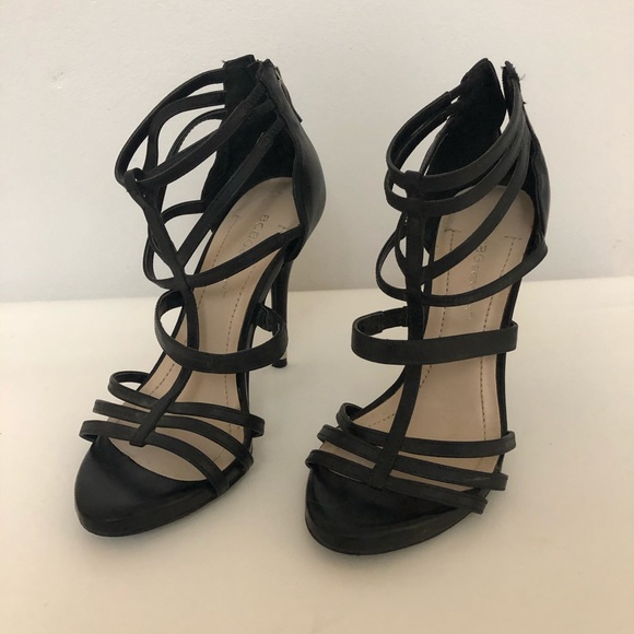 BCBG black high heels sandals - Picture 3 of 7